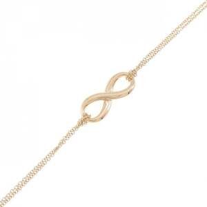 TIFFANY Gold Charm Bracelet